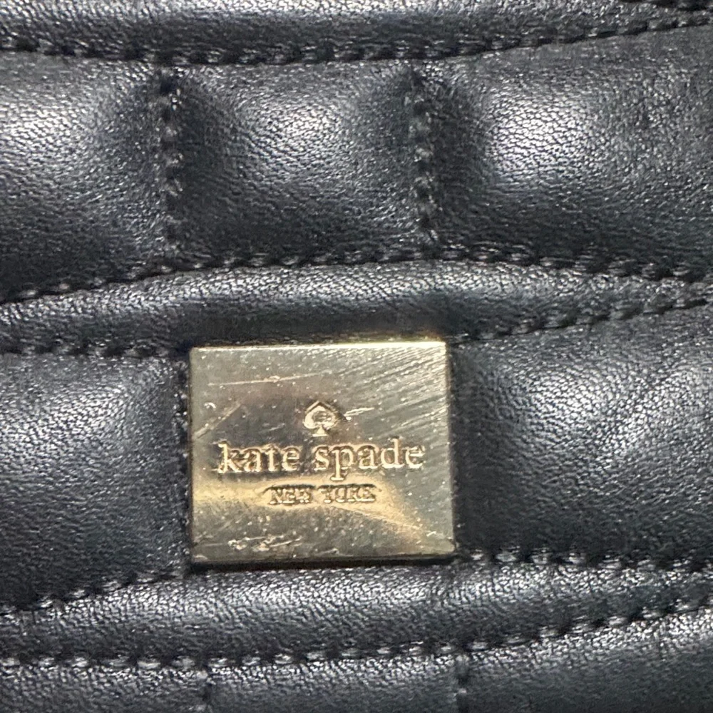 Kate Spade Black Quilted Crossbody Bag - Picture 6 of 13
